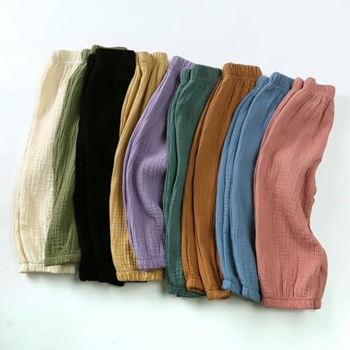 Heamoe Baby Soft Cotton Linen Pants Choice Comfort Style
