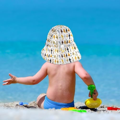 KLL Kids Sun Hat with UPF 50 Protection