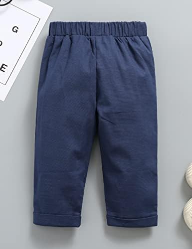 HeMarisle Baby Single Toddler Boys Stretch Slimmer Chino Pants