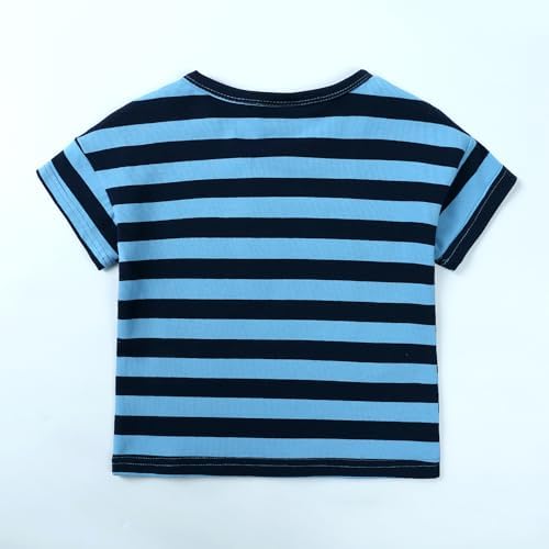 Kids Tales Striped Crewneck Outfit for Toddlers