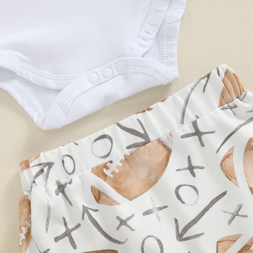 SAYOO Baby Boy Football Outfit Perfect Sunday Choice