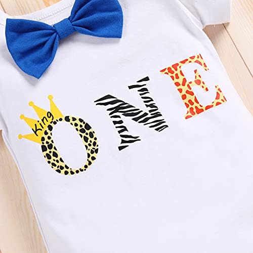 Jungle Adventure 1st Birthday Romper Set