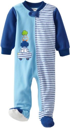 Absorbaby Baby Boys Cars Blanket Sleepers - Soft and Cozy