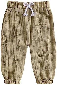 Toddlers Casual Harem Pants with Draws-String
