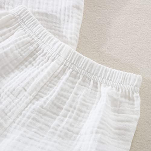 SHIBAOZI Toddler Boys Button-Down Shirt Set with Shorts Summer 2pcs