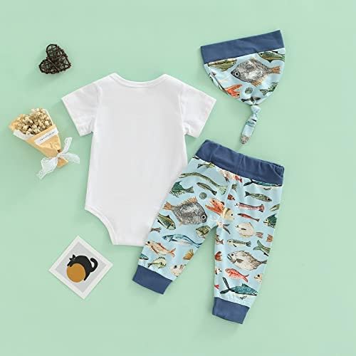 Newborn Fishing Triplet Gift for Boys