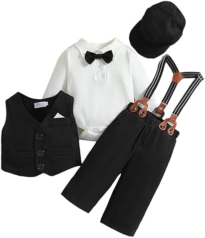 Perfect Toddler BoysRomper Set for Fall-Winter Weather