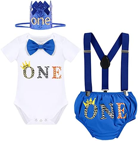 Jungle Adventure 1st Birthday Romper Set