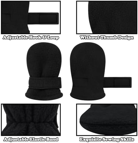 Sarfel Baby Winter Mittens - Fleece Gloves for Toddler