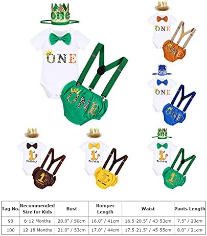 Jungle Adventure 1st Birthday Romper Set