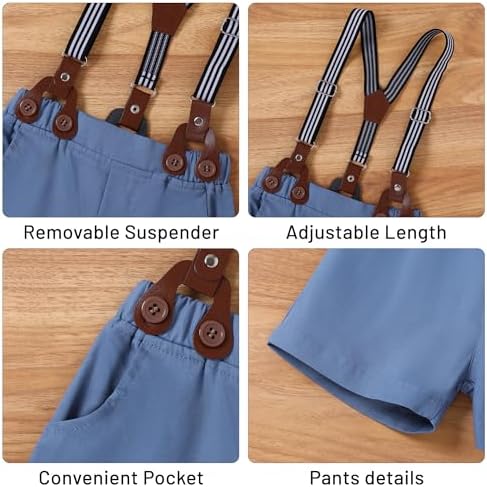 ZOEREA Toddler Boys Casual Set