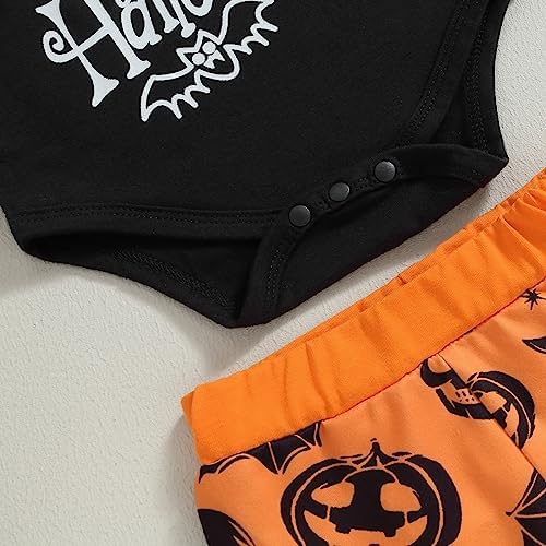 Halloween Trick_or_Treat Outfit - pumpkin ghost for boys and girls