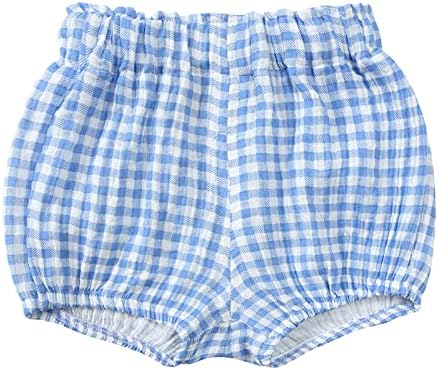 Infant Bloomers Soft Cotton Linen Blend Triangle Shorts Harem Coverage