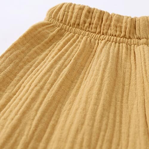 Vastwit Cotton Linen Casual Pants for Boys and Girls