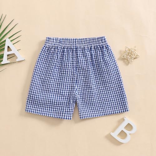 Fun Comfortable Plaid Shorts for Kids