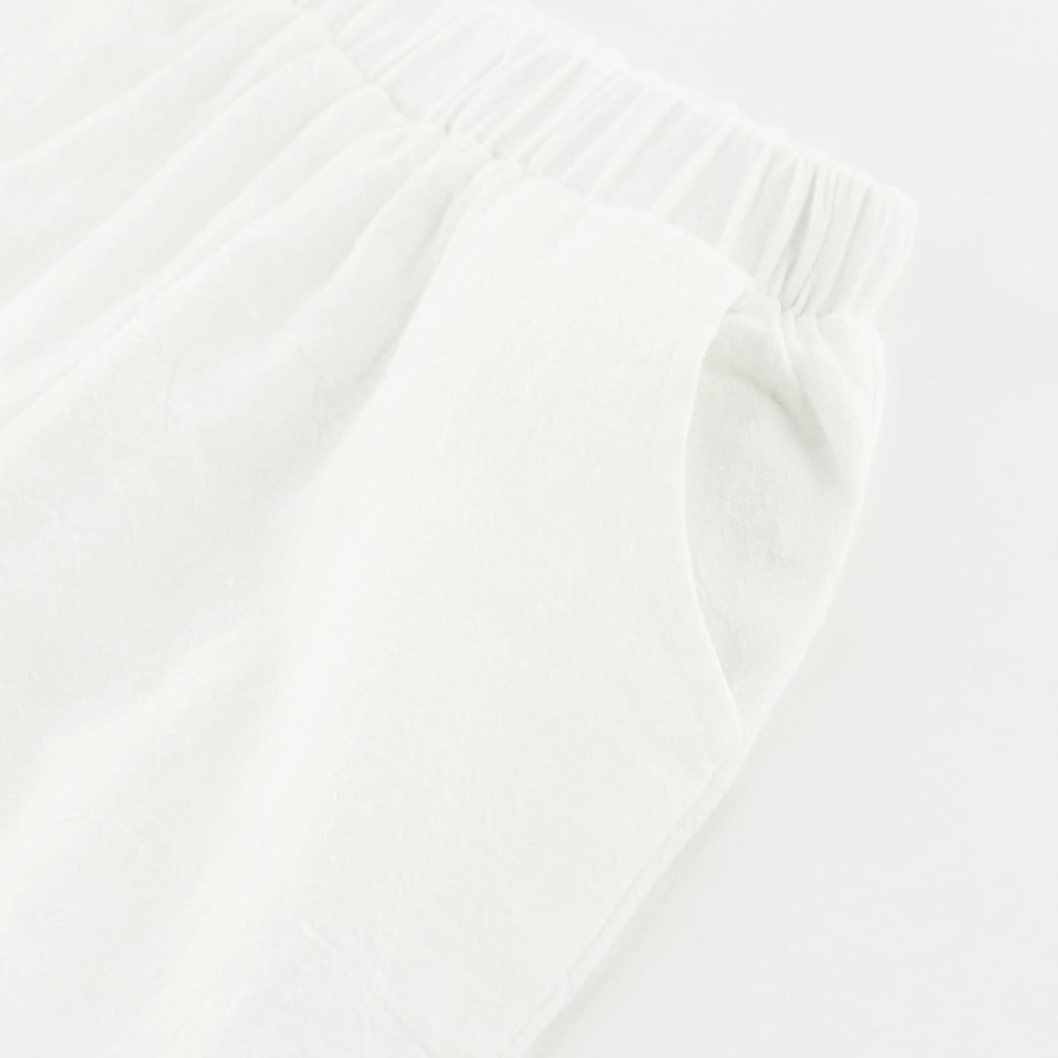 POBIDOBY Linen Short Set for Boys