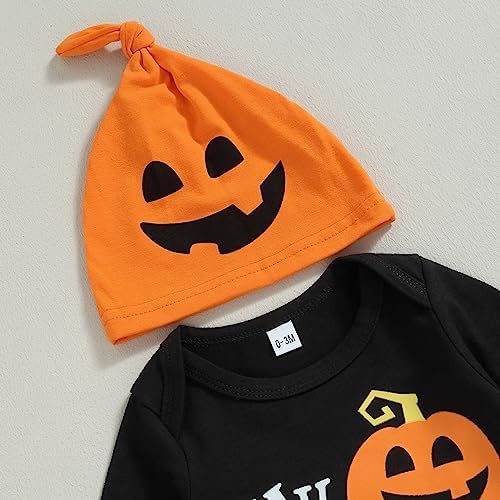 Halloween Trick_or_Treat Outfit - pumpkin ghost for boys and girls