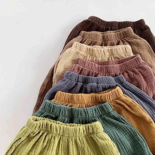 LNICEAR Toddler Boys Girls Cotton Linen Pants