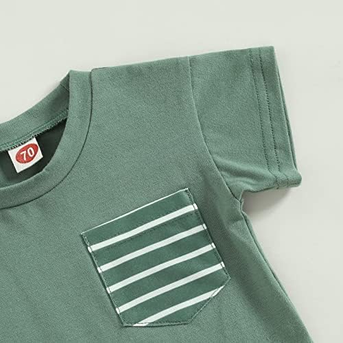 adorable Toddler BoysClothes Set - Little Dude Top Shorts