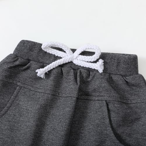 Yvowming Baby Tractor Print Pullover Pants