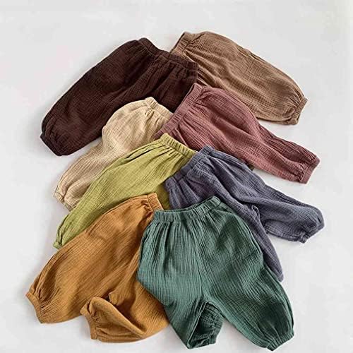 LNICEAR Toddler Boys Girls Cotton Linen Pants