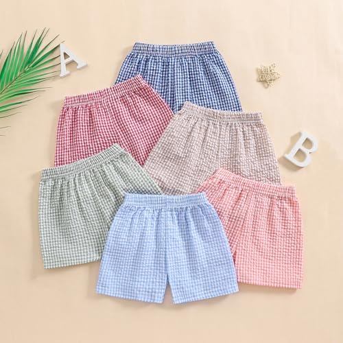 Fun Comfortable Plaid Shorts for Kids