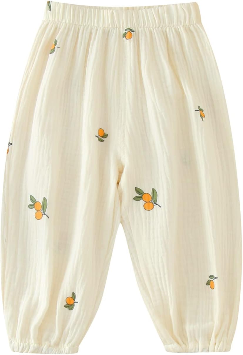 Boys Toddler Cotton Love Floral Pants