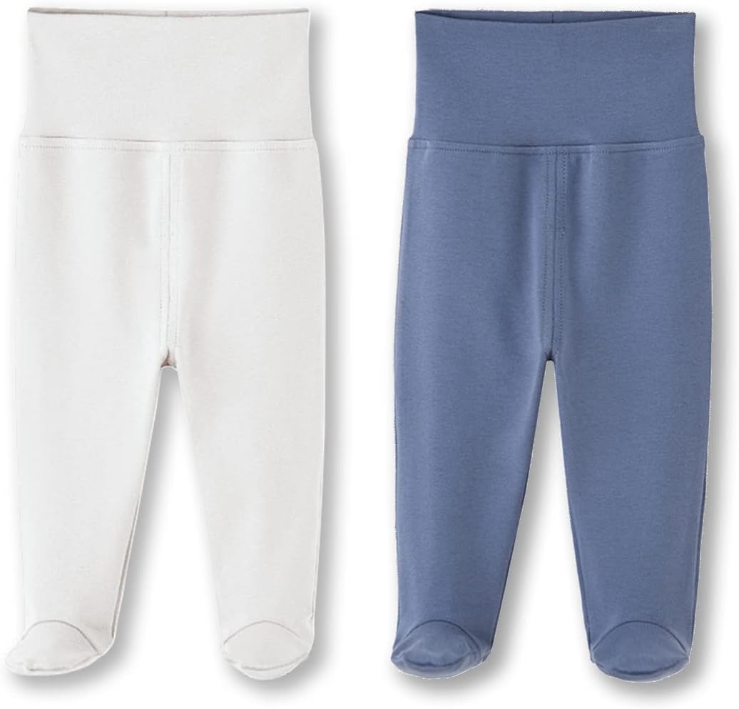 Elevens Kingdom - Soft Cotton Baby Pants for Boys 0-12 Months