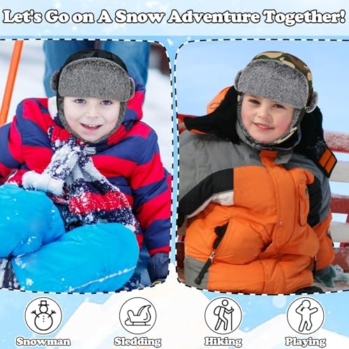 Sarfel Waterproof Winter Hat for Kids