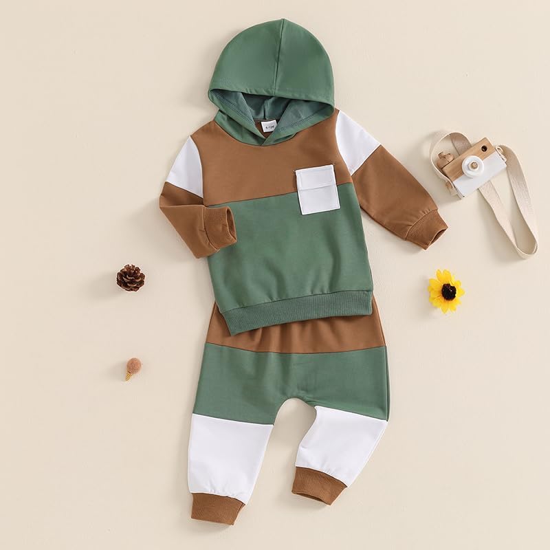 infant boys fall winter outfit set