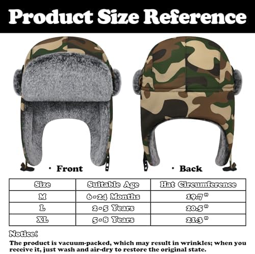 Sarfel Waterproof Winter Hat for Kids