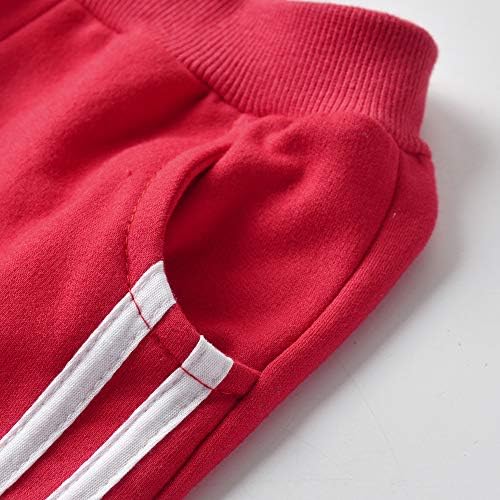 FAXSON Toddler Boys Girls Cotton Printed Striped Basketball deduced Set