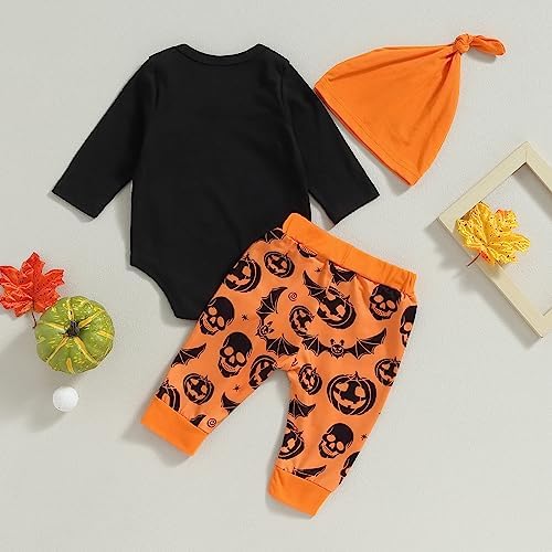 Halloween Trick_or_Treat Outfit - pumpkin ghost for boys and girls
