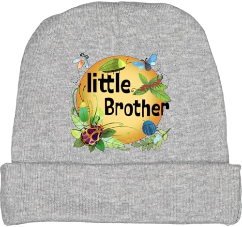 Little Brother- Spring Bugs and Beetles Baby Beanie Hat