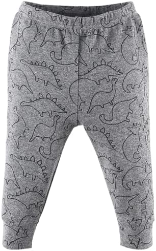 The Peanutshell 5 Pack Baby Pants Set - 100 Cotton Dinosaur