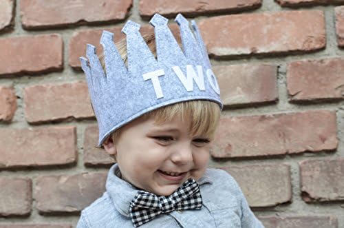 Two Birthday Baby Boy Crown Hat