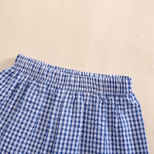 Fun Comfortable Plaid Shorts for Kids