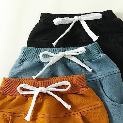 Stylish Solid Cotton sweatpants for Toddlers