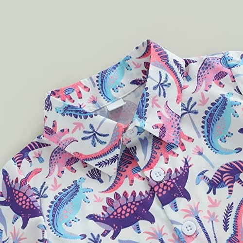 Ledy Champswiin Toddler Summer Outfit Casual Shirts Shorts for Boys