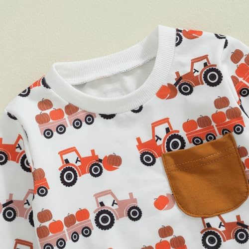 Kaipiclos Toddler Boy Fall Watch Knit Sweater Set