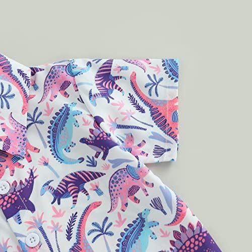 Ledy Champswiin Toddler Summer Outfit Casual Shirts Shorts for Boys