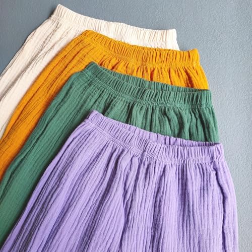 Perfect Comfort Style - HeamoeKids Cotton Linen Pants for Toddlers
