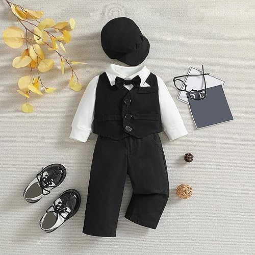 Perfect Toddler BoysRomper Set for Fall-Winter Weather
