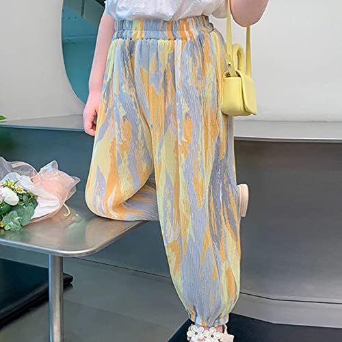 Adorable Tie-Dye Harem Pants for Toddler Boys Elastic Waist