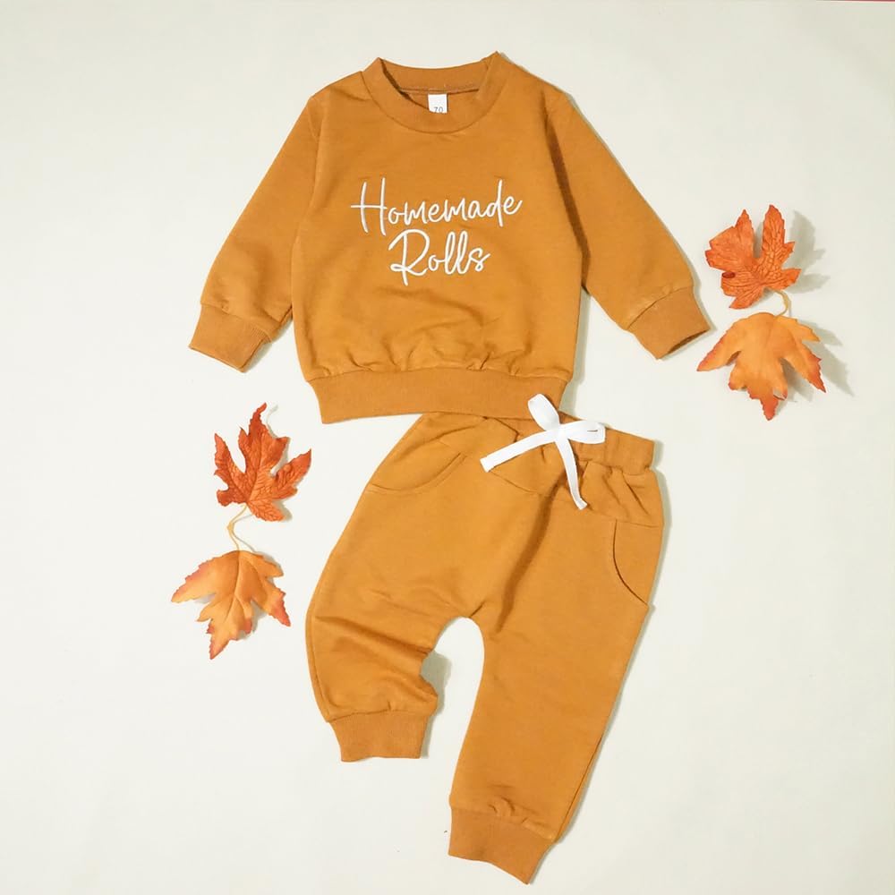 Crewneck Sweep Set for Cozy Christmas - Toddler Boys Outfit