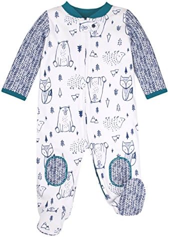 Lamaze Organic Eco-Friendly Baby-Boys Footed Sleepers
