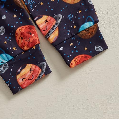 Bagilaanoe Baby Boy Half Birthday Outfit Space Theme
