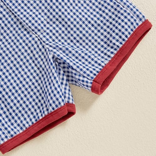 Toddler Baby Plaid Shorts for Boys and Girls