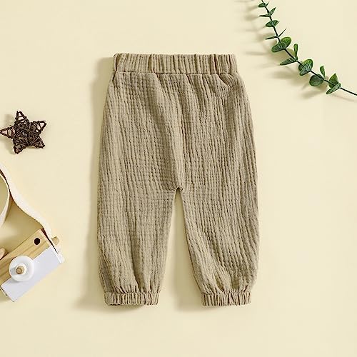 Toddlers Casual Harem Pants with Draws-String