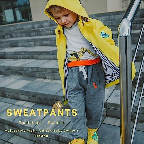 Dinosaur Fun 2-Pack Cotton Joggers for Toddler Boys